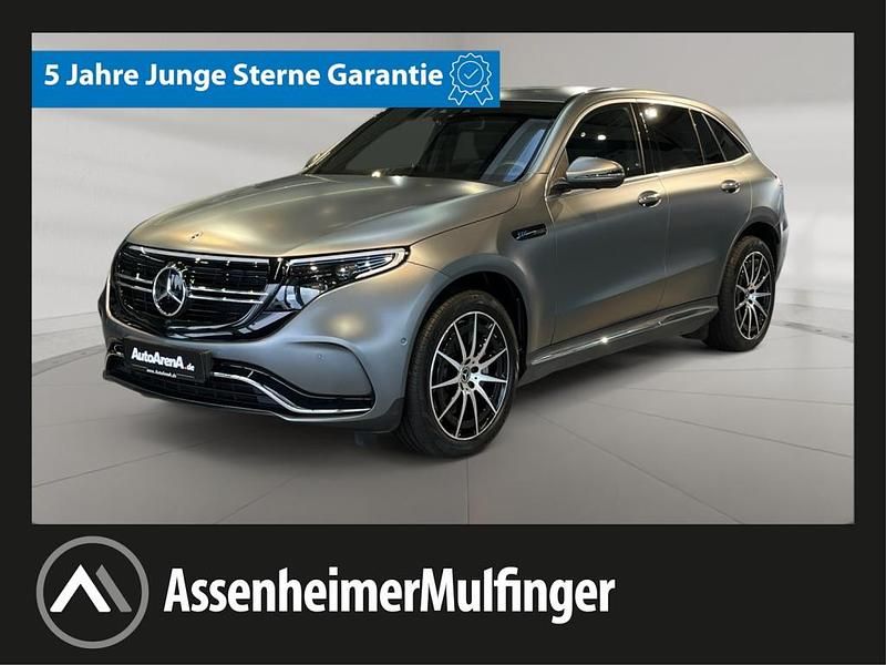 Designo selenitgrau magno Gebraucht 2021 Mercedes EQC400 AMG SUV | 39.840 € (Etwas zu teuer) - Bild 1/4