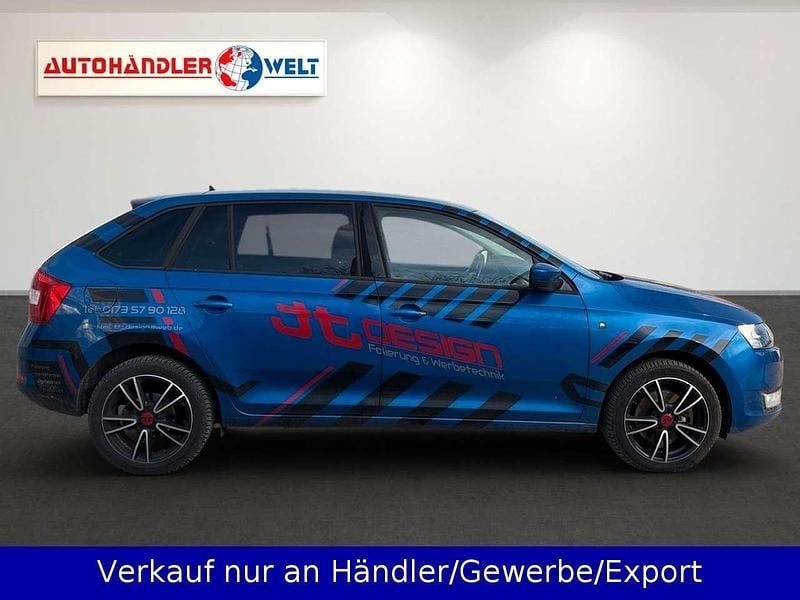 Gebraucht Skoda Rapid 90 PS (66 kW) 2015 Blau Kleinwagen
