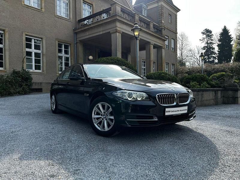 Używany BMW 520 190 KM (139 kW) 2016 Czarny Sedan/Limuzyna