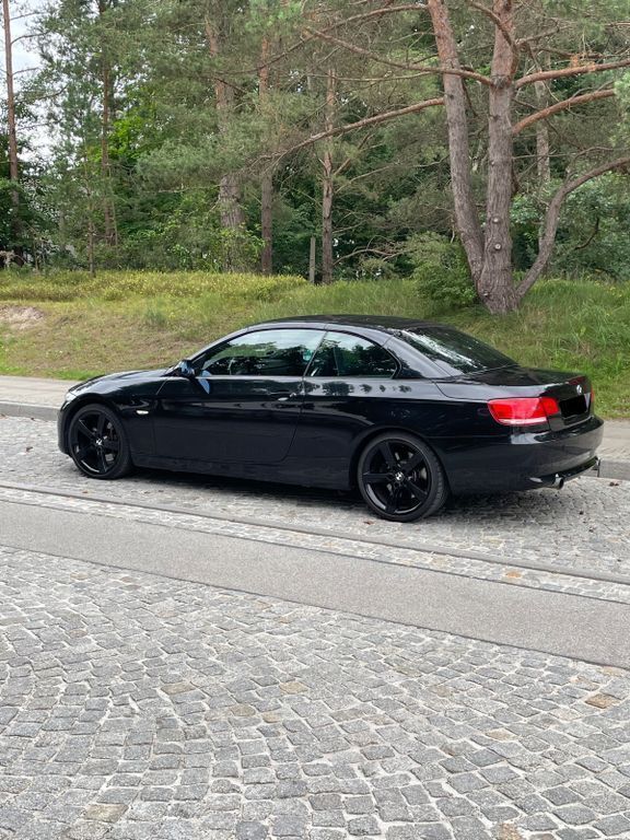 Schwarz Gebraucht 2007 BMW 335 Cabriolet Cabrio | 15.500 € (Fairer Preis) - Bild 1/4