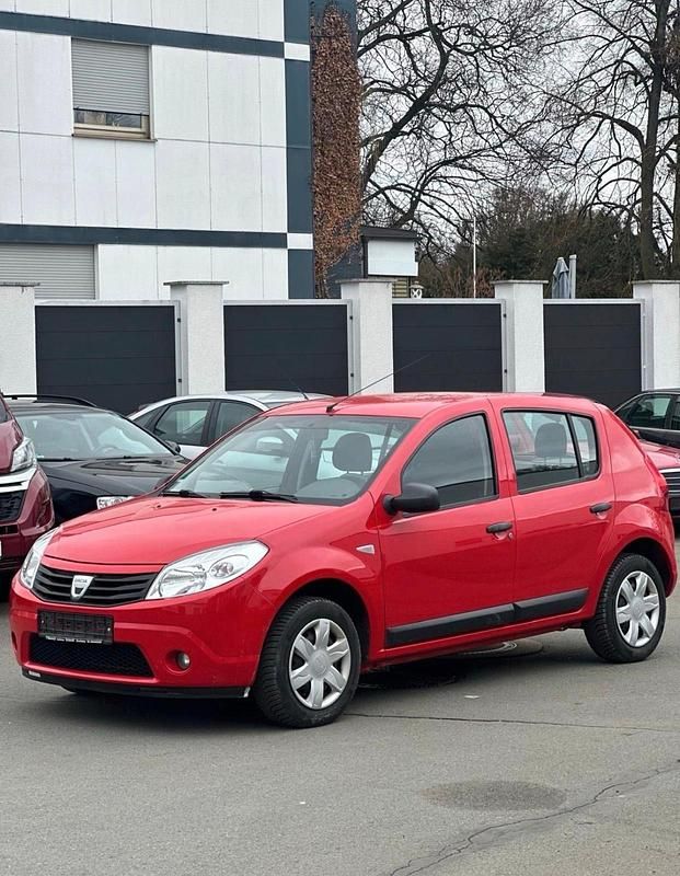 Gebraucht Dacia Sandero 75 PS (55 kW) 2008 Rot Kleinwagen
