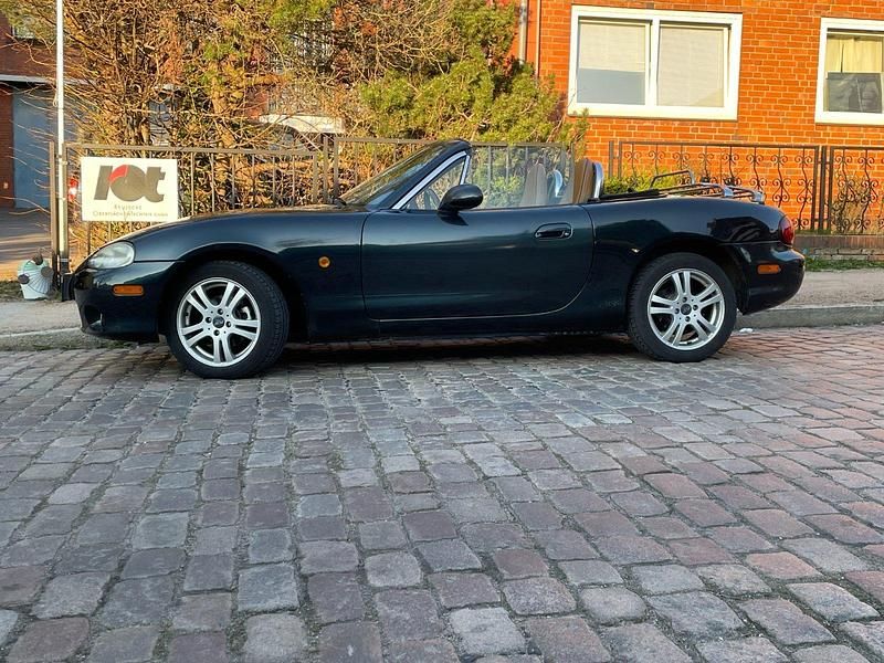Gebraucht Mazda MX5 110 PS (80 kW) 2005 Grün Cabrio