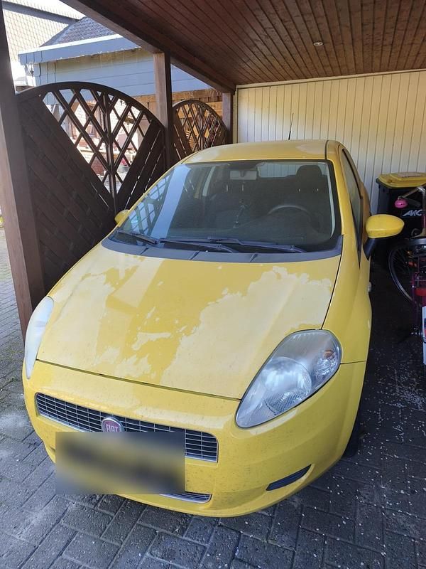 Gebraucht Fiat Punto 77 PS (56 kW) 2008 Gelb Kleinwagen