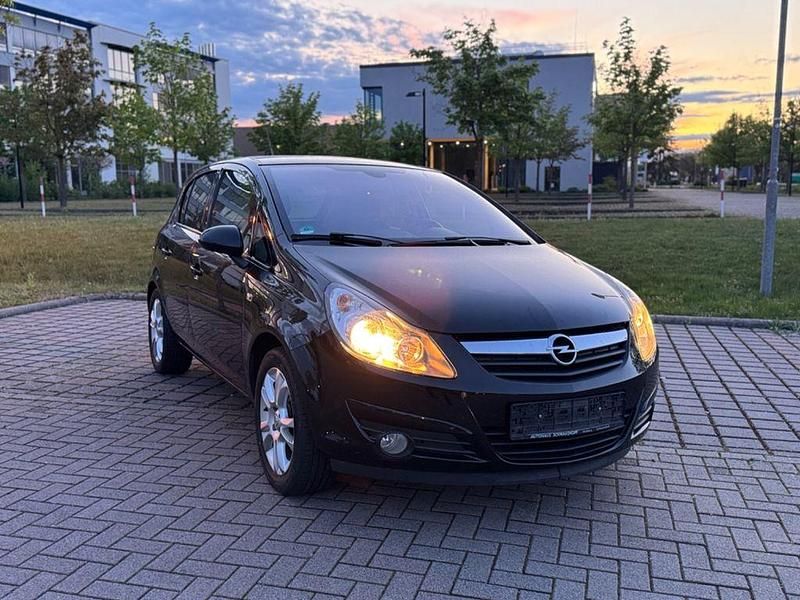 Gebraucht Opel Corsa 80 PS (58 kW) 2009 Schwarz Kleinwagen
