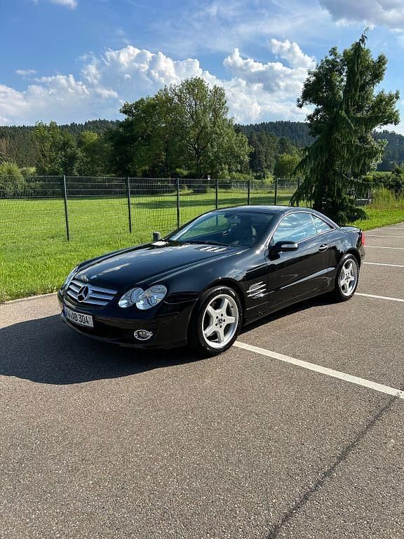 Schwarz Gebraucht 2006 Mercedes SL350 Cabrio | 17.700 € (Guter Preis) - Bild 1/4
