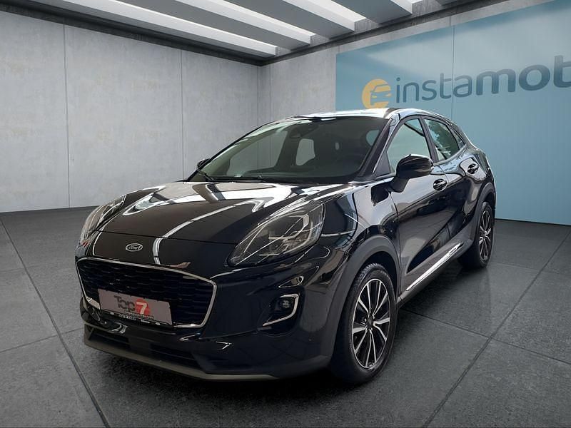 Schwarz Gebraucht 2022 Ford Puma Gen-E Titanium SUV | 18.999 € (Fairer Preis) - Bild 1/4