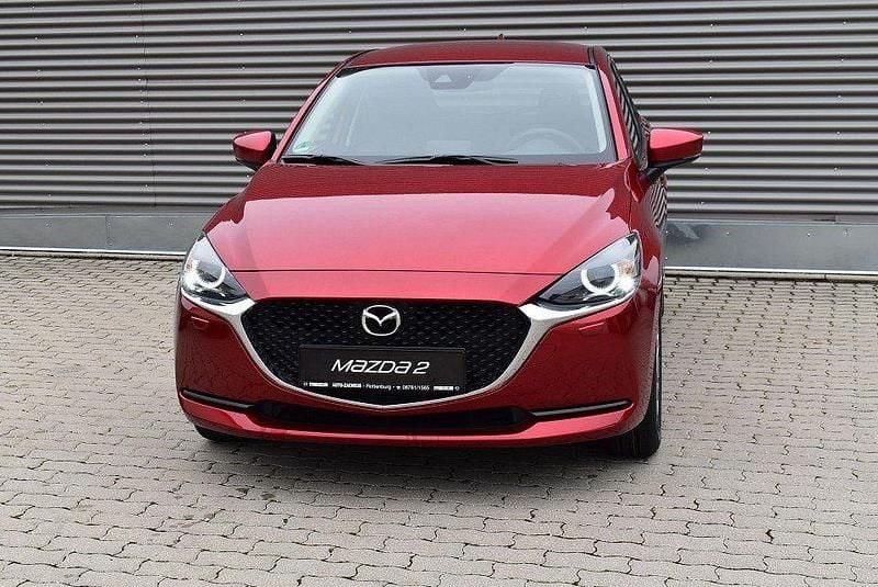 Gebraucht Mazda 2 Touring 90 PS (66 kW) 2021 Magmarot (metallic) Kleinwagen