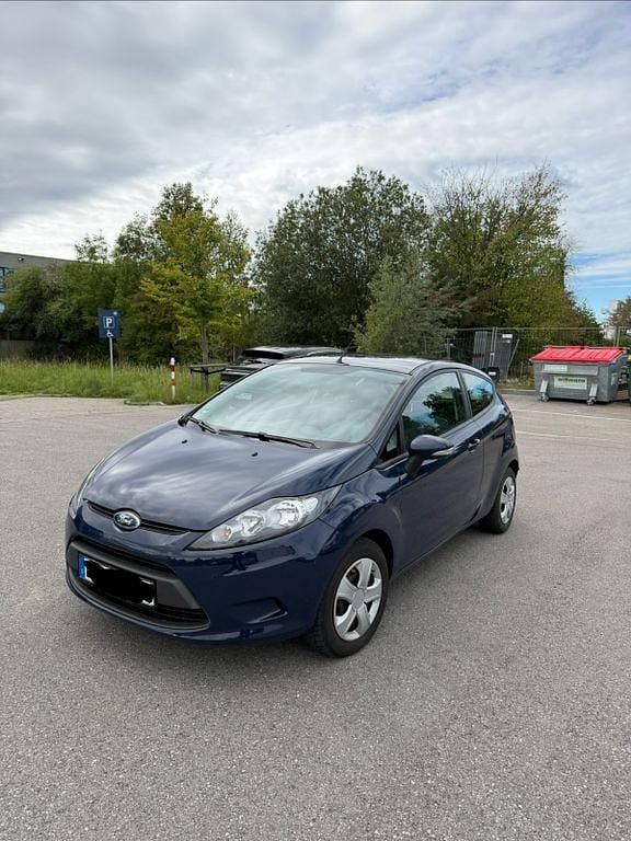 Blau Gebraucht 2010 Ford Fiesta Kleinwagen | 3.599 € (Fairer Preis) - Bild 1/4