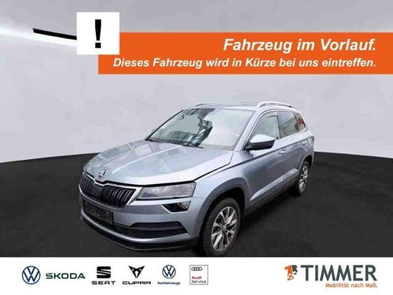 Grau Gebraucht 2021 Skoda Karoq Clever SUV | 22.880 € (Guter Preis) - Bild 1/4