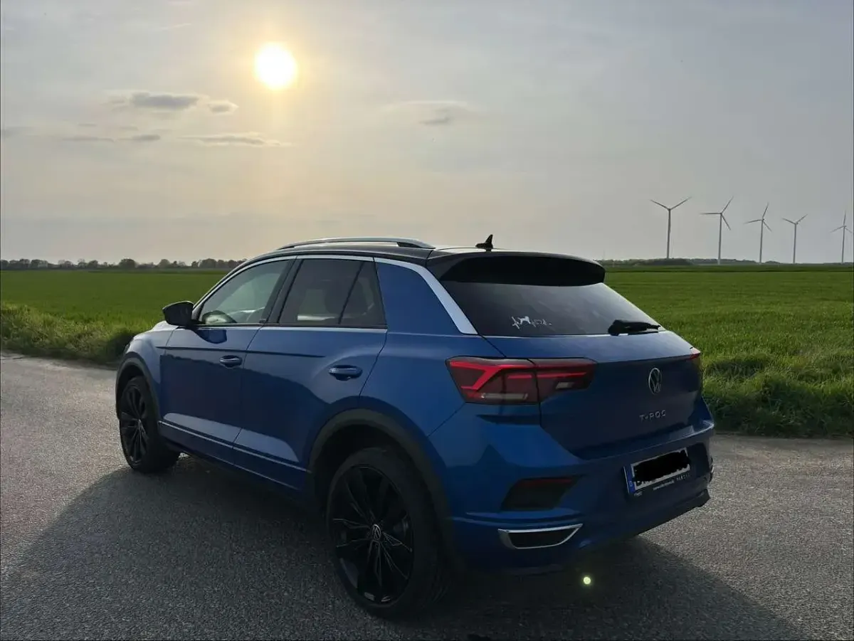 Używany VW T-Roc Active 150 KM (110 kW) 2021 Niebieski SUV