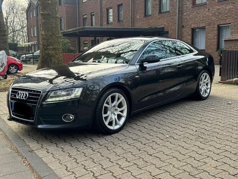 Schwarz Gebraucht 2009 Audi A5 S-Line Coupé | 7.250 € (Superpreis) - Bild 1/4