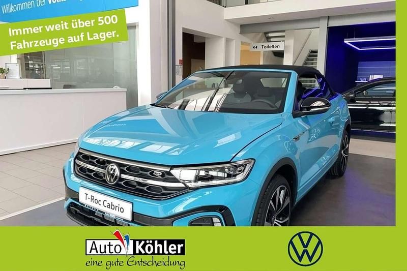 Neu VW T-Roc Cabriolet R-line 150 PS (110 kW) 2025 Teal blue schwarz Cabrio