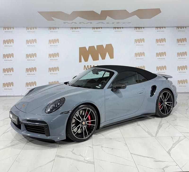 Grau Gebraucht 2023 Porsche 911 Turbo Cabriolet Cabrio | 207.999 € (Etwas zu teuer) - Bild 1/4