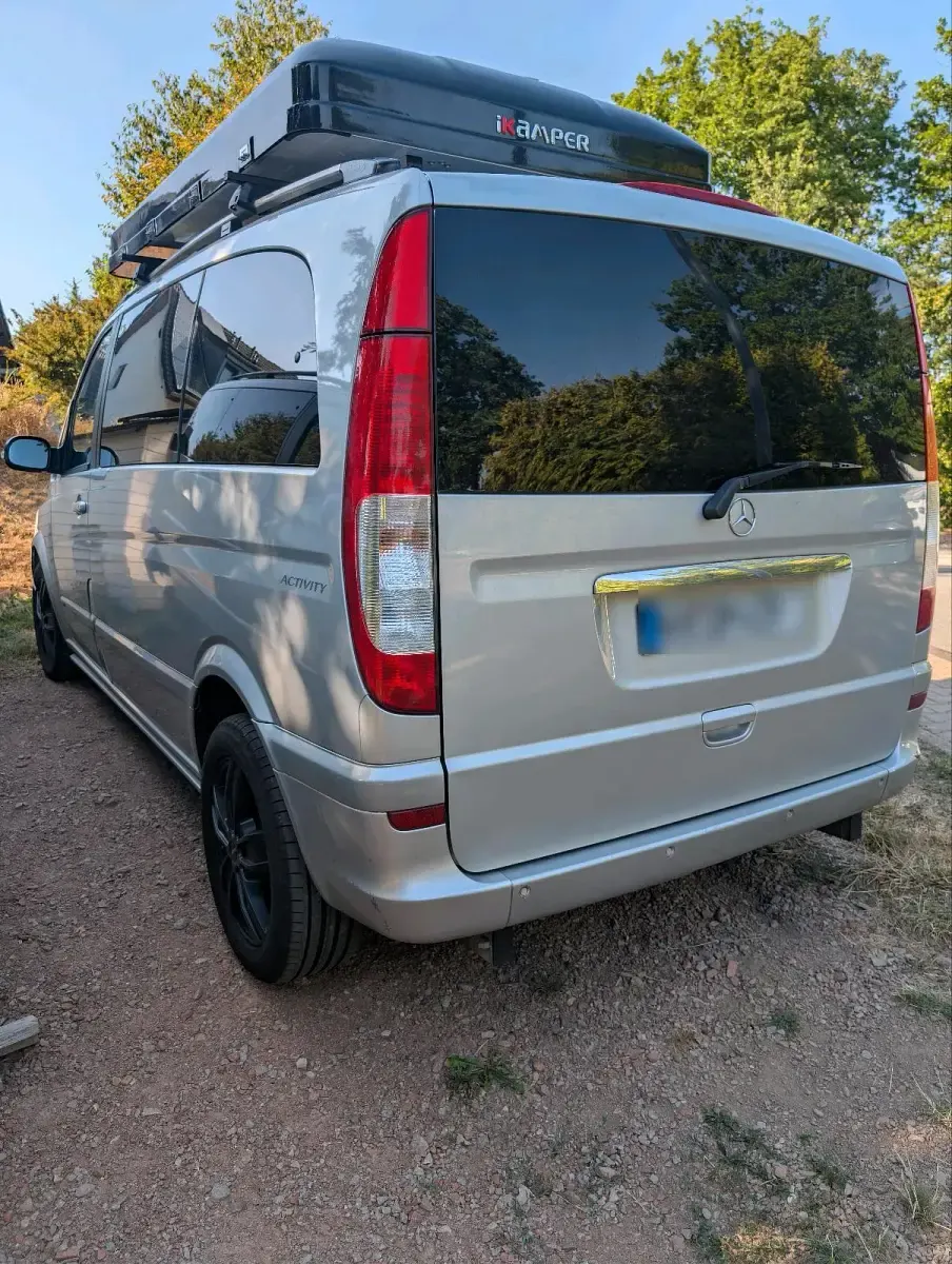 Gebraucht Mercedes Viano 204 PS (150 kW) 2008 Silber Van / Kleinbus