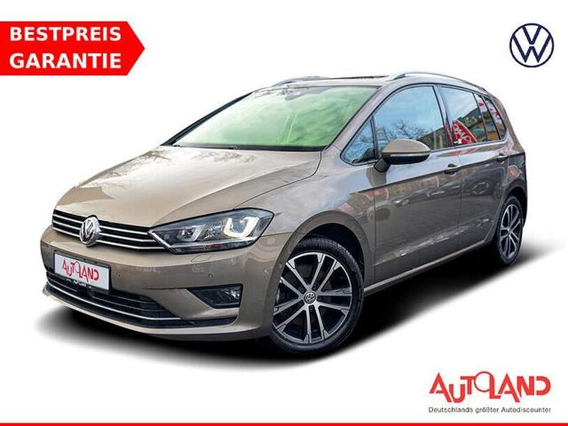 Gold Gebraucht 2016 VW Golf Sportsvan Van / Kleinbus | 14.990 € (Fairer Preis) - Bild 1/4