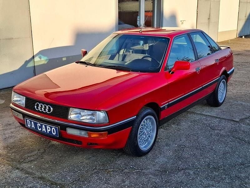 Rot Gebraucht 1990 Audi 90 Sport Limousine | 9.490 € - Bild 1/4