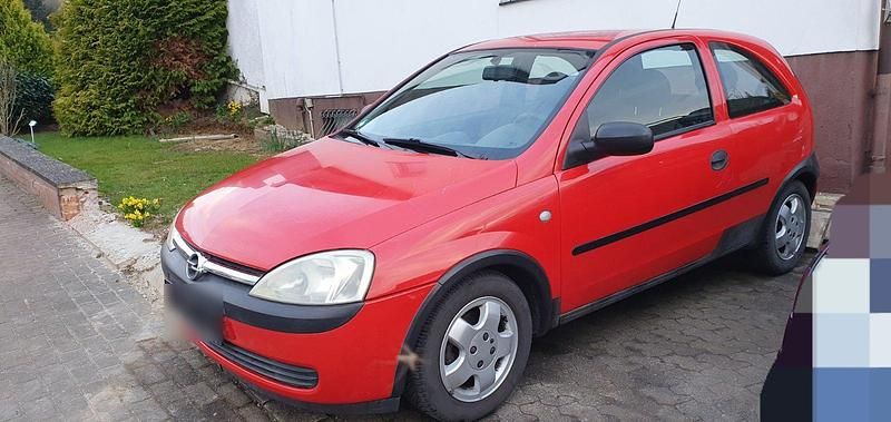 Usado Opel Corsa 58 HP (42 kW) 2003 Vermelho Citadino