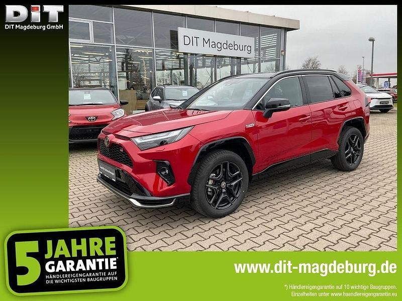 Rot Gebraucht 2023 Toyota RAV4 Hybrid Sport SUV | 49.990 € (Etwas zu teuer) - Bild 1/4