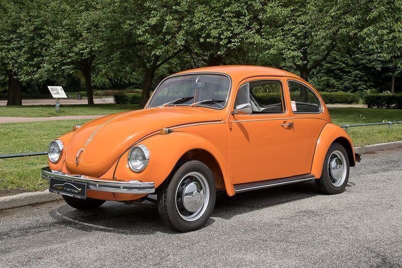 Orange Gebraucht 1972 VW Käfer Kleinwagen | 13.900 € - Bild 1/4