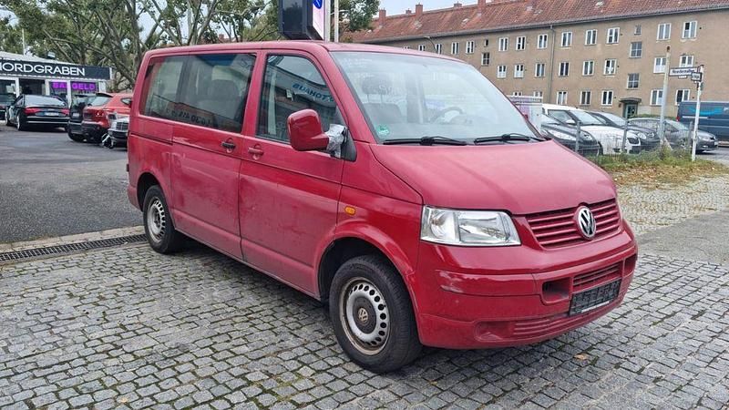 Rot Gebraucht 2006 VW T5 Van | 4.444 € (Superpreis) - Bild 1/4
