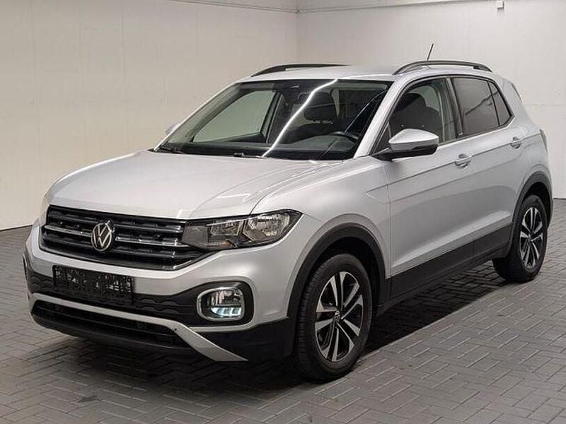 Reflexsilber metallic Gebraucht 2021 VW T-Cross Beats SUV | 18.480 € (Fairer Preis) - Bild 1/4