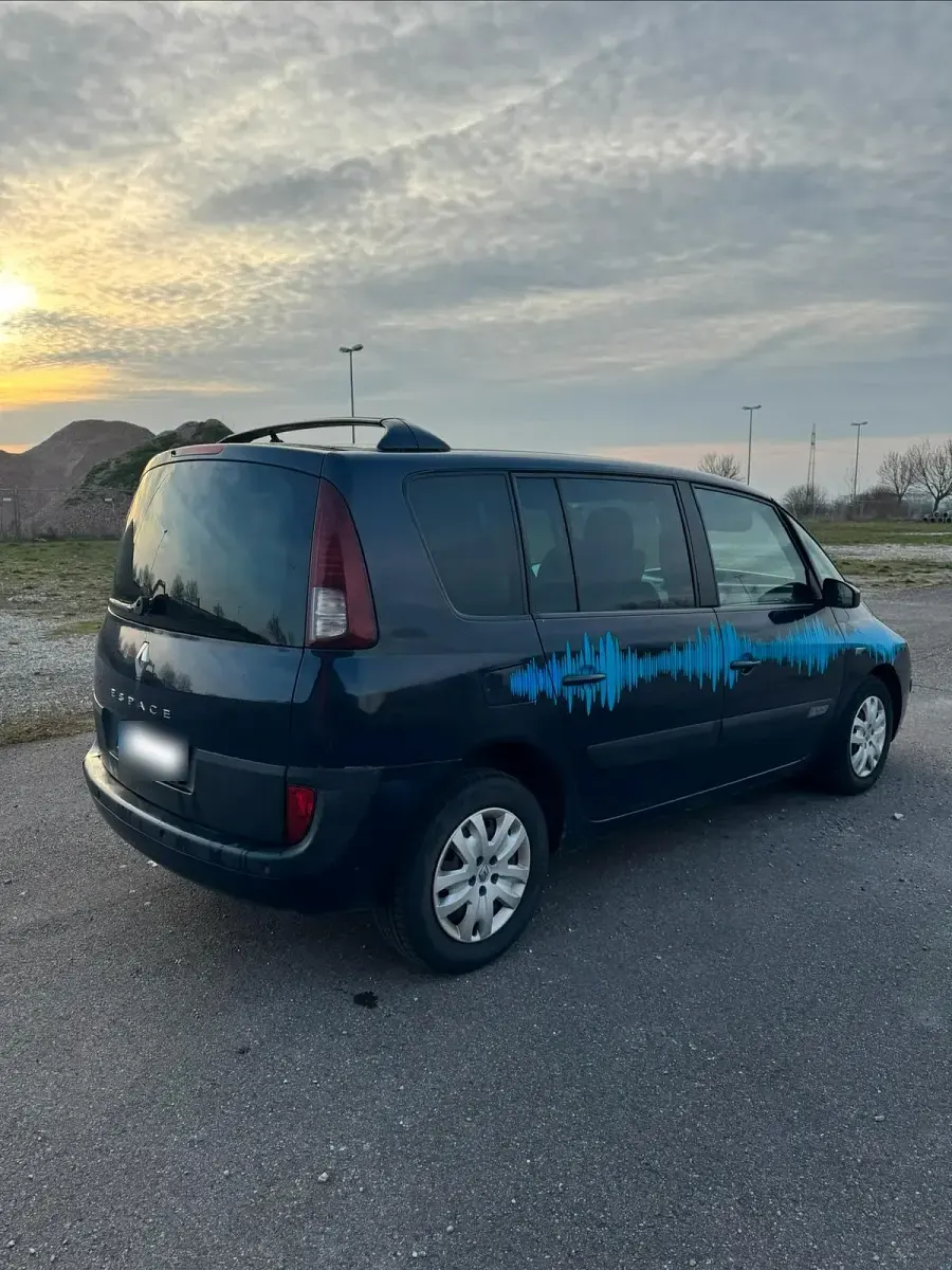 Używany Renault Espace Expression 170 KM (125 kW) 2006 Niebieski Minivan