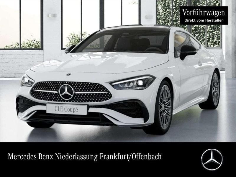 Weiß Gebraucht 2024 Mercedes CLE200 AMG Coupé | 50.990 € (Guter Preis) - Bild 1/4