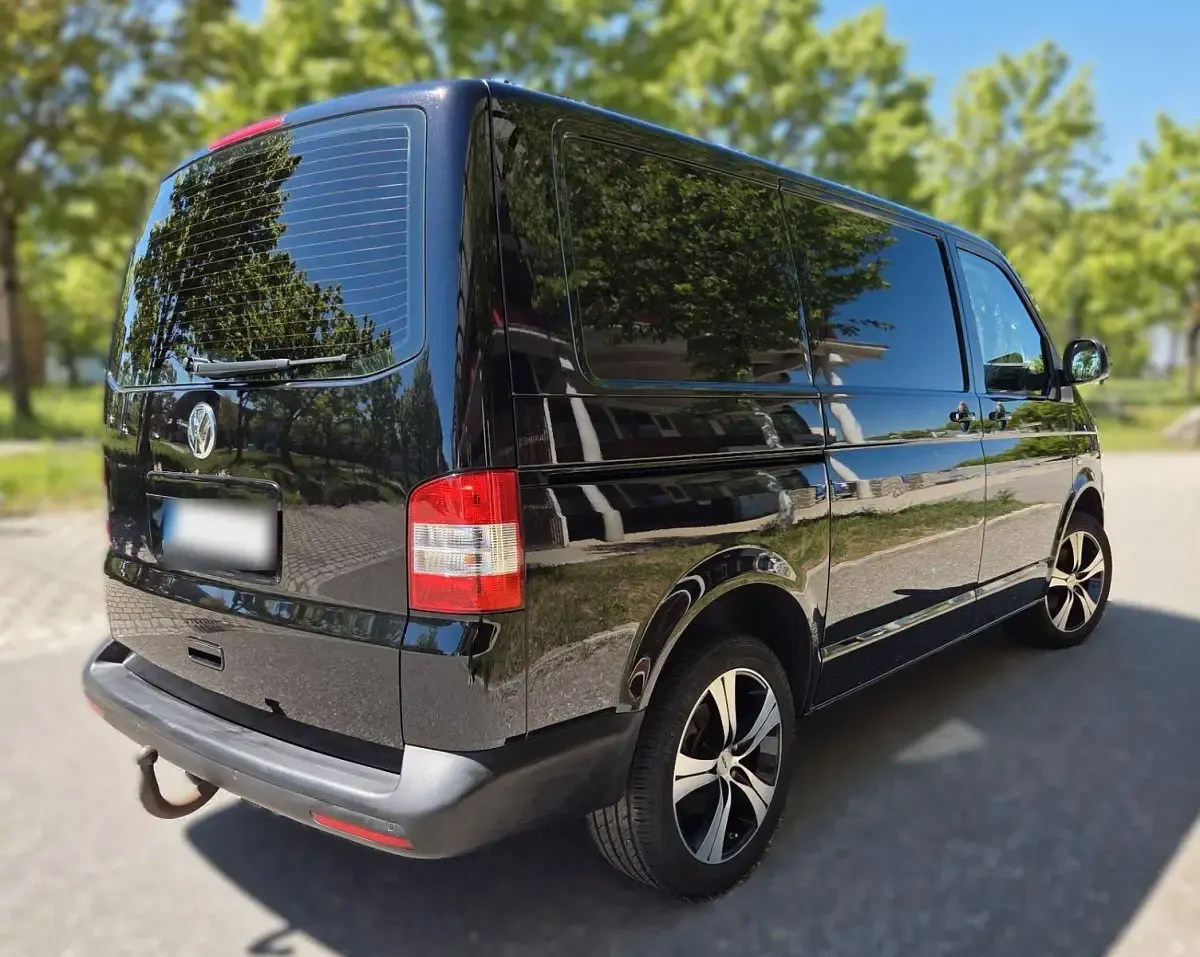 Usata VW Transporter 140 CV (102 kW) 2013 Nero Furgone