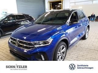 Blau Gebraucht 2025 VW T-Roc R-line SUV | 33.450 € (Superpreis) - Bild 1/3