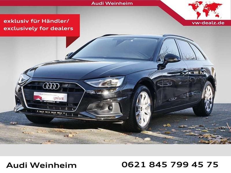 Mythosschwarz metallic Gebraucht 2022 Audi A4 Limousine | 20.195 € (Superpreis) - Bild 1/4