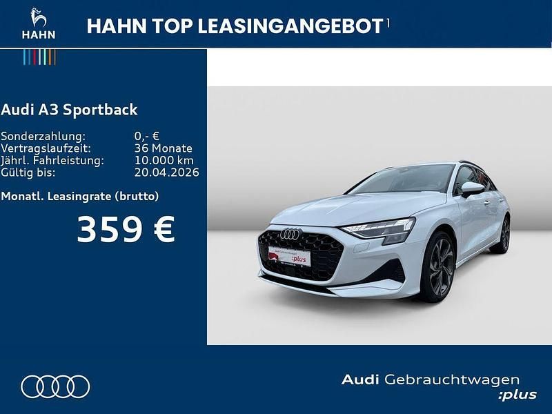 Gebraucht Audi A3 Advanced Plus 150 PS (110 kW) 2025 Gletscherweiß metallic Limousine