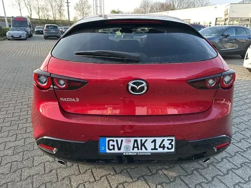 Gebraucht Mazda 3 Exclusive-Line 140 PS (102 kW) 2025 Soul red crystal m Limousine