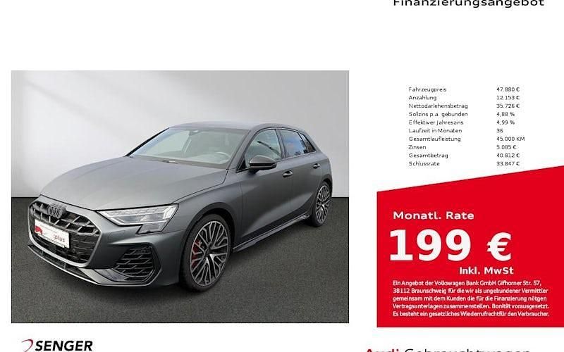 Gebraucht Audi S3 Ambiente 333 PS (244 kW) 2024 Daytonagrau polarmatt Limousine