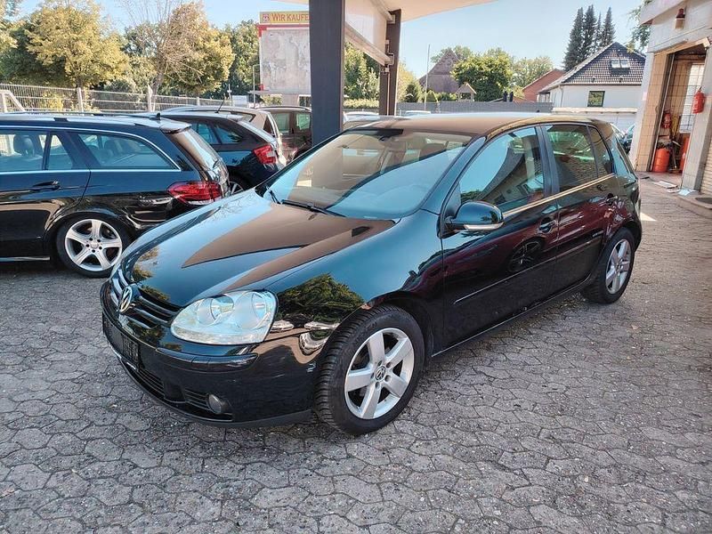 Schwarz Gebraucht 2008 VW Golf V United Limousine | 2.590 € (Guter Preis) - Bild 1/4