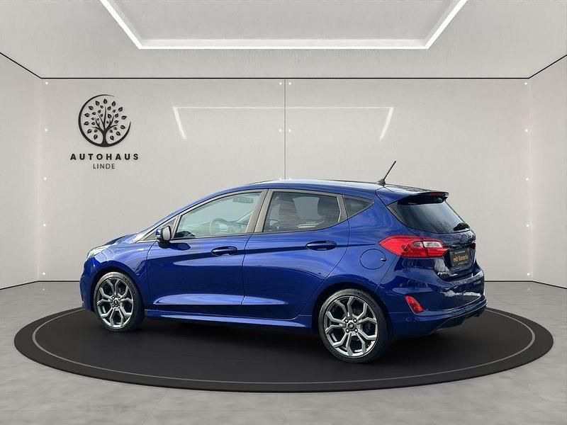 Gebraucht Ford Fiesta ST-Line 101 PS (74 kW) 2018 Blau Kleinwagen