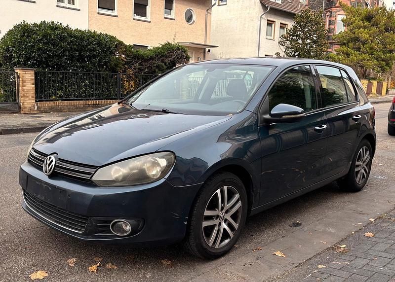 Blau Gebraucht 2009 VW Golf VI Limousine | 4.200 € (Guter Preis) - Bild 1/4