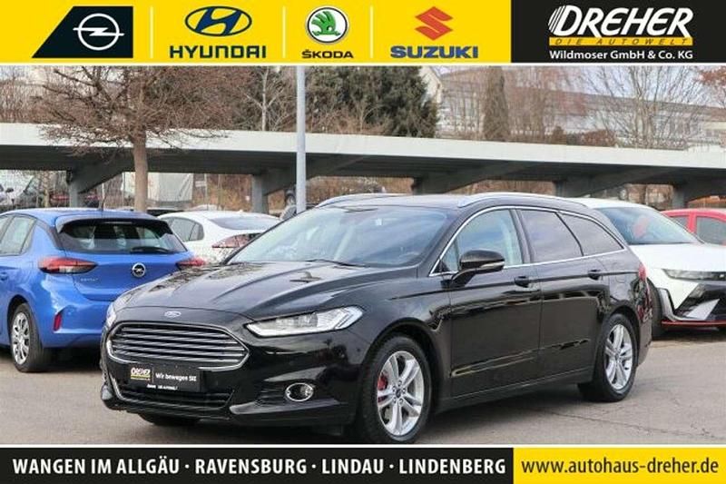 Gebraucht Ford Mondeo Titanium 165 PS (121 kW) 2019 Iridiumschwarz Kombi