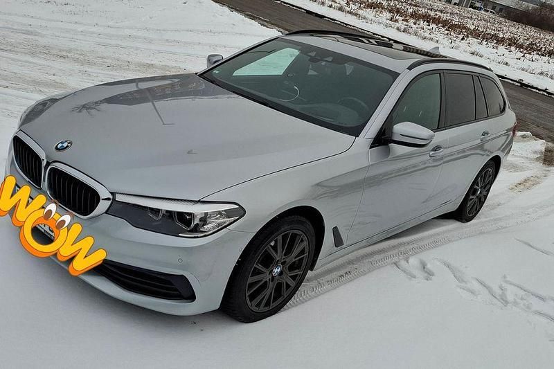 Gebraucht BMW 520 Sport Line 190 PS (139 kW) 2019 Silber Kombi