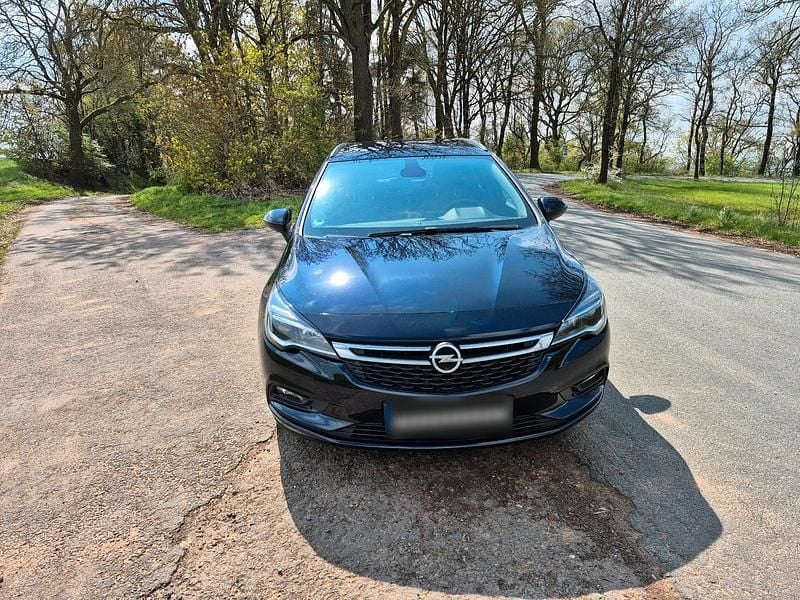 Gebraucht Opel Astra Business 105 PS (77 kW) 2019 Blau Kombi