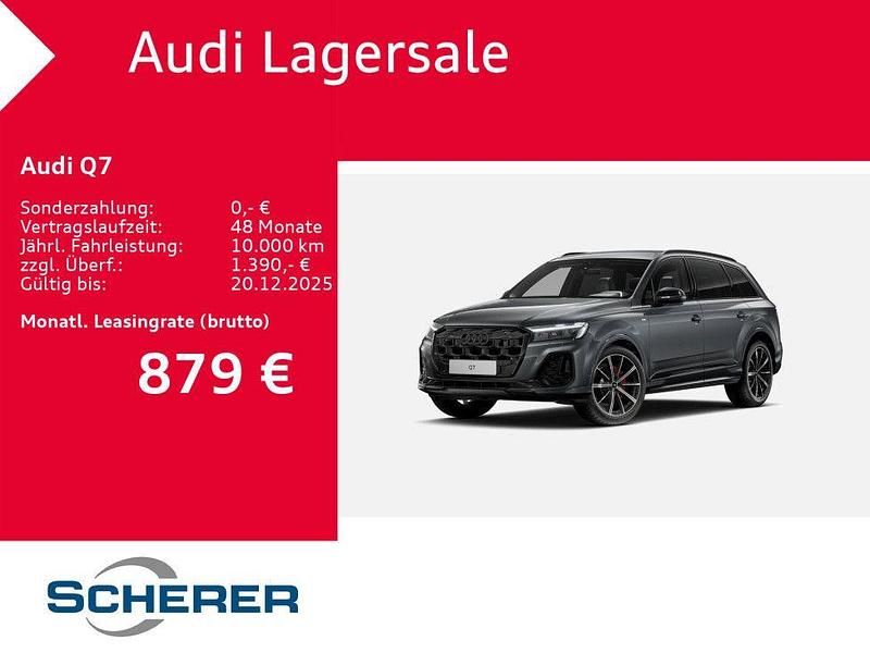 Grau Neu 2025 Audi Q7 Business SUV | 81.950 € (Superpreis) - Bild 1/4
