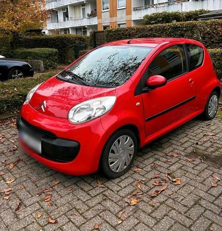 Rot Gebraucht 2007 Citroën C1 Kleinwagen | 1.000 € (Guter Preis) - Bild 1/4