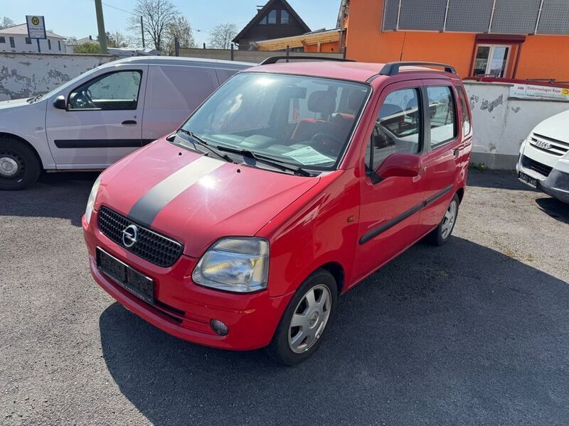 Rot Gebraucht 2002 Opel Agila Elegance Kleinwagen | 1.777 € (Fairer Preis) - Bild 1/4