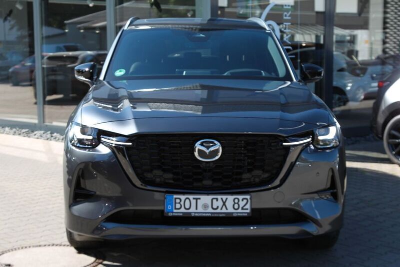 Grau Gebraucht 2024 Mazda CX-80 Homura-Line SUV | 55.800 € (Fairer Preis) - Bild 1/4