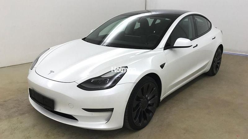 Weiß Gebraucht 2021 Tesla Model 3 Performance Limousine | 26.882 € (Guter Preis) - Bild 1/4