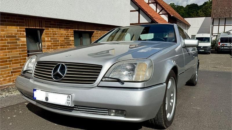 Silber Gebraucht 1995 Mercedes CL420 Coupé | 11.990 € - Bild 1/4
