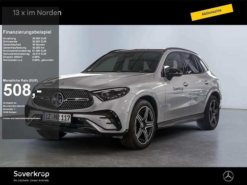 Metalliclack hightechsilber Gebraucht 2025 Mercedes GLC220 AMG SUV | 63.950 € (Guter Preis) - Bild 1/4