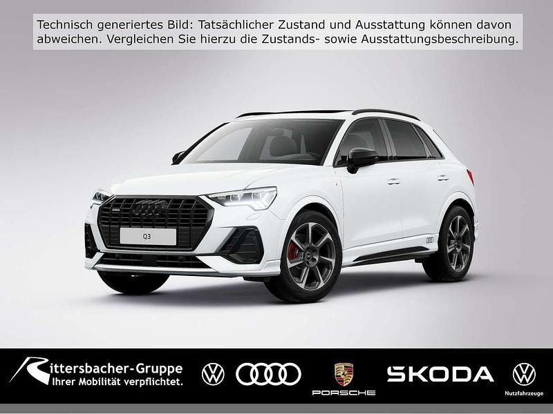 Gletscherweiß metallic Neu 2025 Audi Q3 S-Line SUV | 51.900 € (Guter Preis) - Bild 1/4