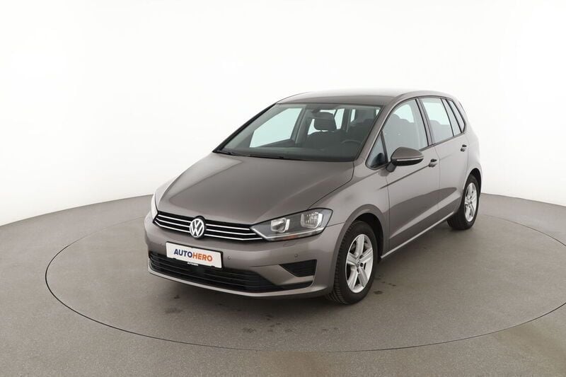 Grau Gebraucht 2014 VW Golf Sportsvan Comfortline Van / Kleinbus | 10.990 € (Guter Preis) - Bild 1/4