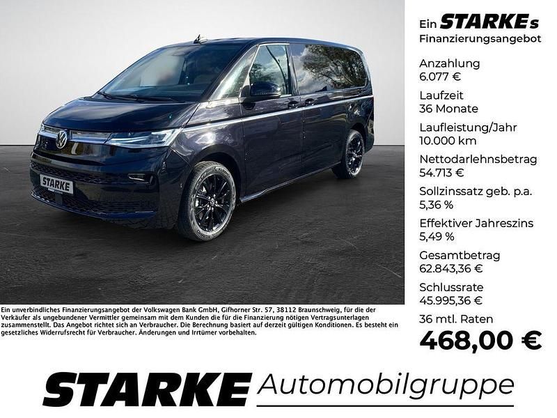 Schwarz Neu 2025 VW Multivan Style Van | 59.790 € (Guter Preis) - Bild 1/4