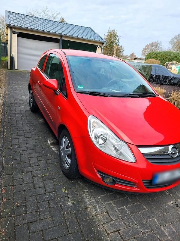 Gebraucht Opel Corsa 56 PS (41 kW) 2007 Rot Kleinwagen